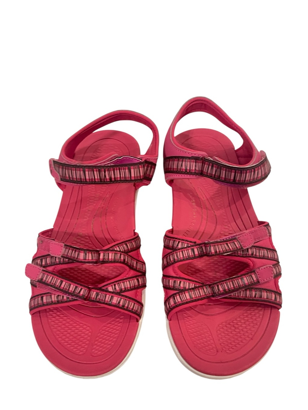 RYKA Savannah Women's Pink Strappy Comfort Sandals Shoes